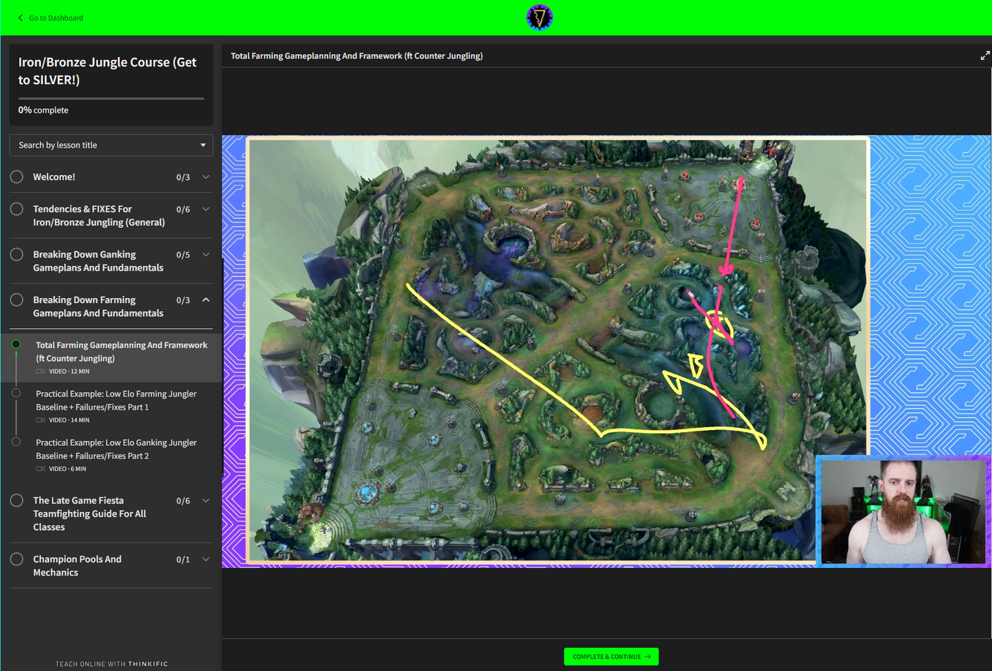 Iron/Bronze Jungle Course (Get to SILVER!)